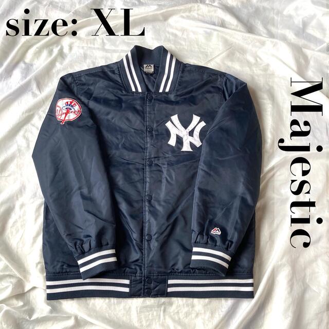 稀少カラー MLB YANKEES ヤンキース スタジャン Majestic アウター