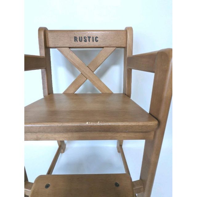 美品 カリモク RUSTIC チェア ベビーチェア 子供 椅子の通販 by 9321's 