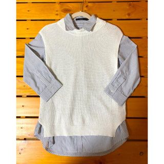 アズールバイマウジー(AZUL by moussy)の★美品★ AZUL アズール ベストシャツセット(シャツ/ブラウス(長袖/七分))