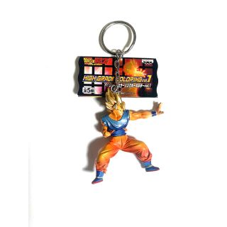 バンプレスト(BANPRESTO)の㉜ドラゴンボール　ハイグレードカラーリングキーホルダー　孫悟空(キーホルダー)