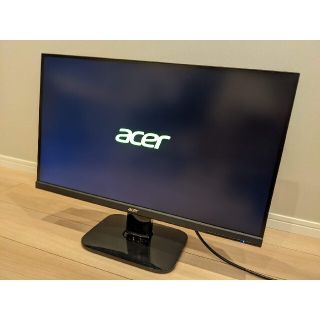 エイサー(Acer)の【値下げ】モニターディスプレイ 27インチ HDMIケーブル付き(ディスプレイ)