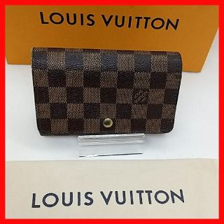 ⭐良品⭐LOUIS VUITTON ダミエ ポルトモネ ビエ トレゾール