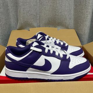 ナイキ(NIKE)のNIKE  Dunk Low ナイキ ダンク ロー コートパープル 27cm(スニーカー)