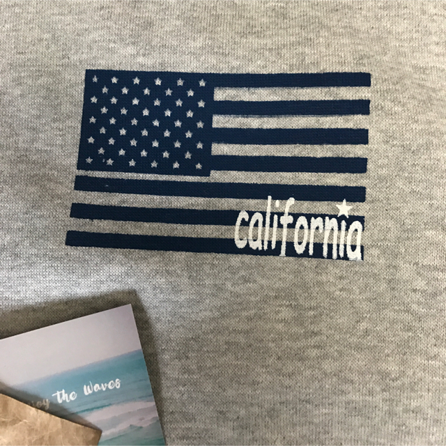 星条旗California ロゴ スウェットトレーナー メンズのトップス(スウェット)の商品写真