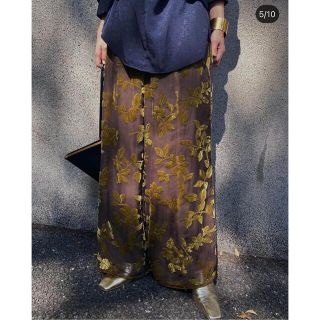 アメリヴィンテージ(Ameri VINTAGE)のAMERI UNDRESSED LUNA OPAL WIDE PANTS(カジュアルパンツ)