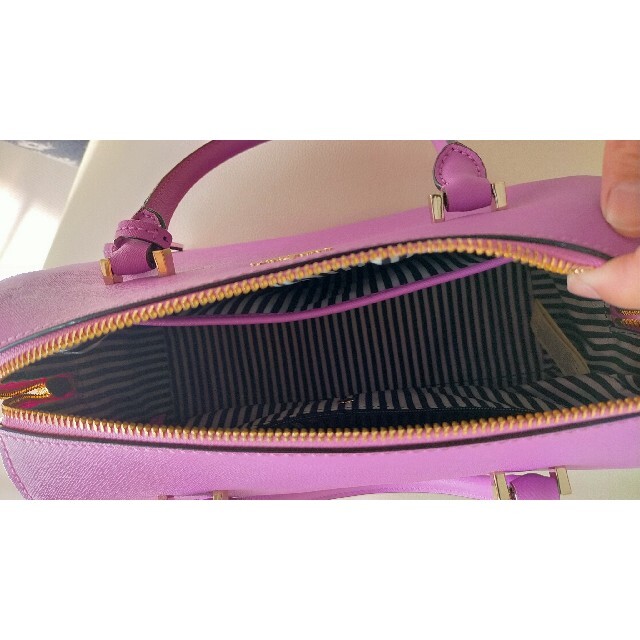 【 新品未使用】ケイトスペード ハンドバッグ ショルダーバッグ 紫ピンクパープル