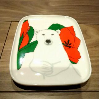 マリメッコ(marimekko)のマリメッコ marimekko ナヌク シロクマ プレート(食器)