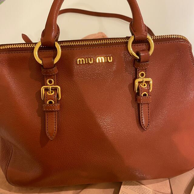 専用　miumiu マドラス　ショルダーバッグ　ボストンバッグ 2