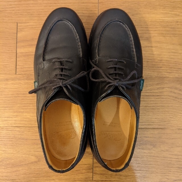 Paraboot(パラブーツ)の【PARABOOT】パラブーツ　シャンボード　ブラック  UK6.5  25㌢ メンズの靴/シューズ(ドレス/ビジネス)の商品写真