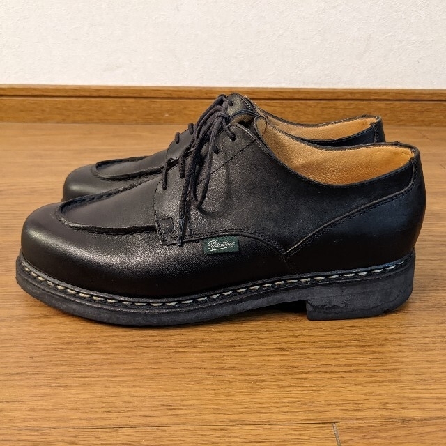 Paraboot(パラブーツ)の【PARABOOT】パラブーツ　シャンボード　ブラック  UK6.5  25㌢ メンズの靴/シューズ(ドレス/ビジネス)の商品写真