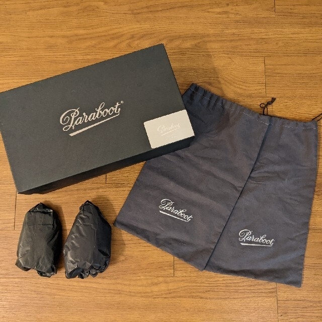 Paraboot(パラブーツ)の【PARABOOT】パラブーツ　シャンボード　ブラック  UK6.5  25㌢ メンズの靴/シューズ(ドレス/ビジネス)の商品写真