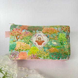 フランシュリッペ(franche lippee)のyukiemonハンドメイド☆通帳お薬手帳すっぽりポーチ・わんこ(ポーチ)