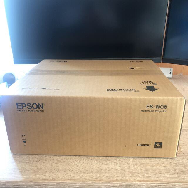 EPSON - エプソン ビジネスプロジェクター EB-W06 3700lm WXGA