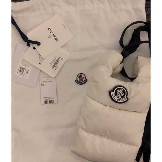 貴重な白 美品 モンクレール カバン ポシェット moncler - www