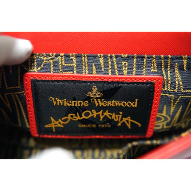 Vivienne Westwood(ヴィヴィアンウエストウッド)の美品　ヴィヴィアンウエストウッド　ショルダーバッグ　デカロゴ　サフィアーノレザー レディースのバッグ(ショルダーバッグ)の商品写真