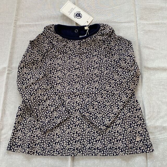 PETIT BATEAU(プチバトー)の3点おまとめ　プチバトー　半袖ブラウス　18m 新品 キッズ/ベビー/マタニティのベビー服(~85cm)(シャツ/カットソー)の商品写真