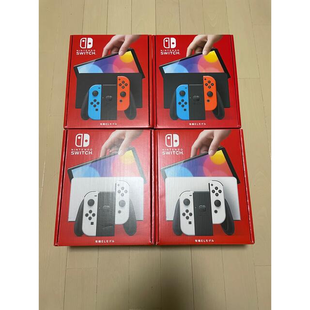 早い者勝ち！Nintendo Switch有機EL 4台セット