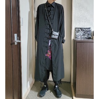 Yohji Yamamoto - ヨウジヤマモト20ss ロングチャイナシャツの通販 by