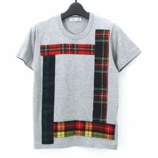 コムデギャルソン(COMME des GARCONS)のコムデギャルソン 08AW 路面店限定 マルチチェックパッチTシャツ(Tシャツ(半袖/袖なし))