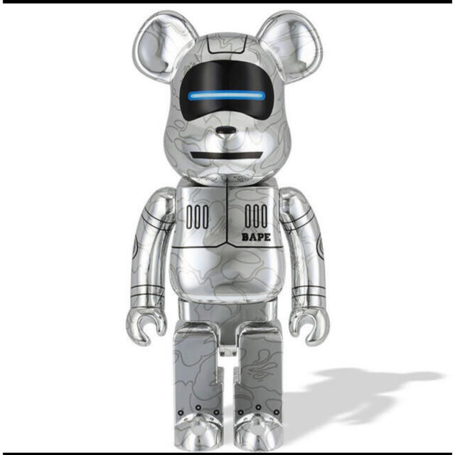 BE@RBRICK SORAYAMA BABY MILO 1000％SILVER