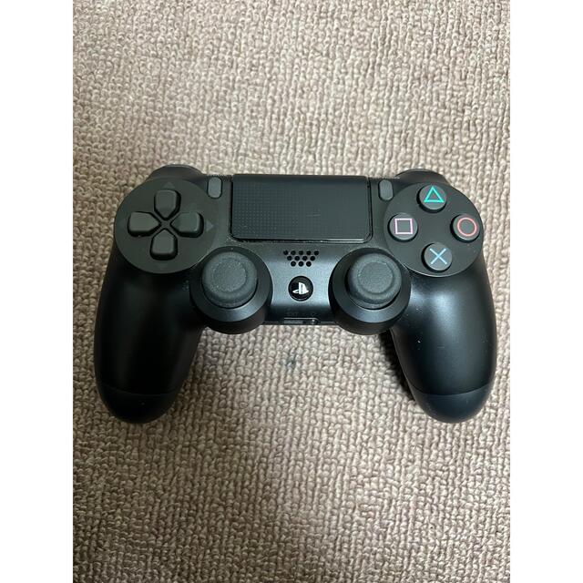PlayStation4(プレイステーション4)のPlayStation 4 ブラック 500GB CUH-2200AB01 エンタメ/ホビーのゲームソフト/ゲーム機本体(家庭用ゲーム機本体)の商品写真