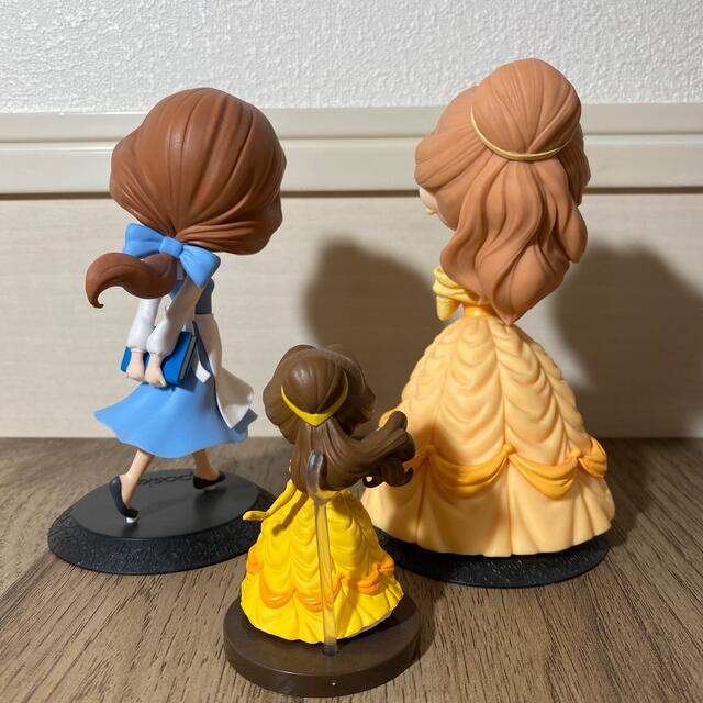 Disney(ディズニー)の【最終値下げ】Qposket  ベル　セット　ディズニー　プリンセス エンタメ/ホビーのおもちゃ/ぬいぐるみ(キャラクターグッズ)の商品写真