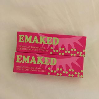 EMAKED エマーキット　まつ毛美容液　育毛　2箱セット　未使用　公式(まつ毛美容液)