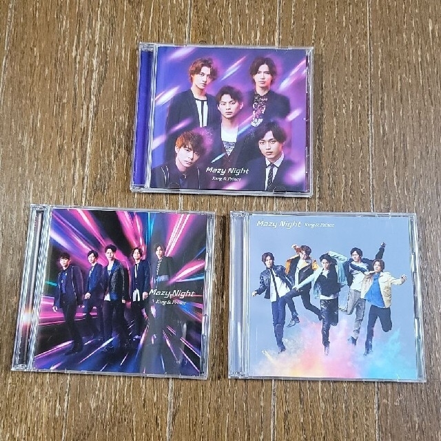 Johnny's(ジャニーズ)の【 3形態 】 King&Prince キンプリ Mazy Night エンタメ/ホビーのCD(ポップス/ロック(邦楽))の商品写真