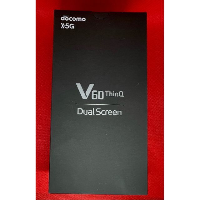 LG Electronics(エルジーエレクトロニクス)のonebrid様専用 LG V60 ThinQ 5G L-51A　新品未開封 スマホ/家電/カメラのスマートフォン/携帯電話(スマートフォン本体)の商品写真