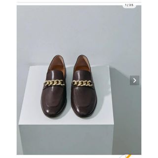 アダムエロペ ローファー(37) 【絶品】 アダム エ ロペ ビット ローファー 新品未使用箱付き フラットシューズ/バレエシューズ