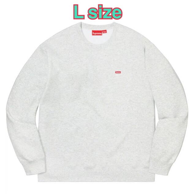 【未使用】Supreme Small Box Crewneck L