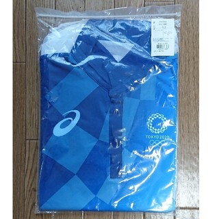 アシックス(asics)の非売品】TOKYO 2020 オリンピック アシックス ポロシャツ Lサイズ(ポロシャツ)