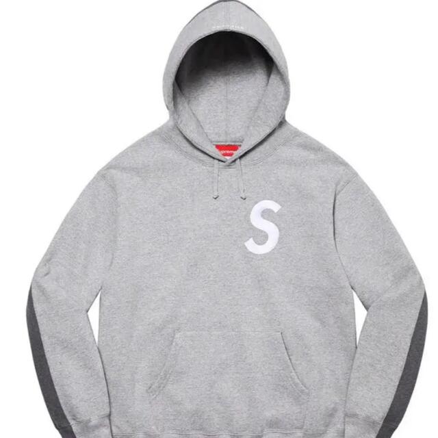 Supreme S Logo Split Hooded Sweatshirt