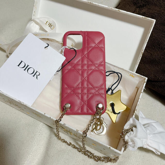 【特価】 オンライン限定 - Dior LADY 携帯ケース12＆12pro DIOR iPhoneケース