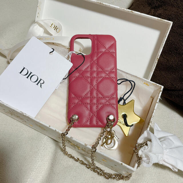 オンライン限定 LADY DIOR 携帯ケース12＆12pro