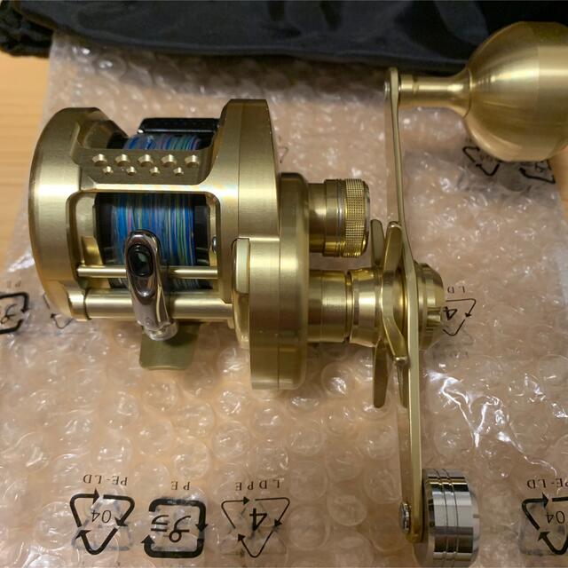 シマノ オシアコンクエスト 201HG(左) 夢屋ハンドル 美品 リール シマノ オシアコンクエスト 201HG(左) 夢屋ハンドル 美品 リール