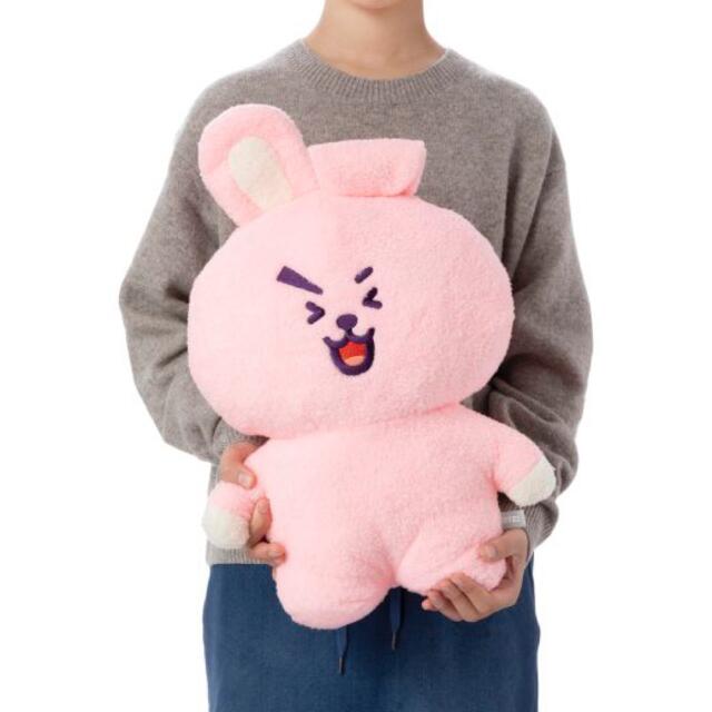 BT21_BABYRabbitたっとんぬいぐるみCOOKY Lサイズ