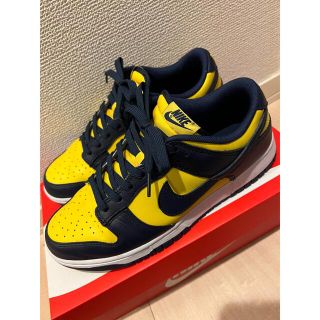 ナイキ(NIKE)のNIKE DUNK LOW Michigan 27cm ナイキ ダンク ミシガン(スニーカー)