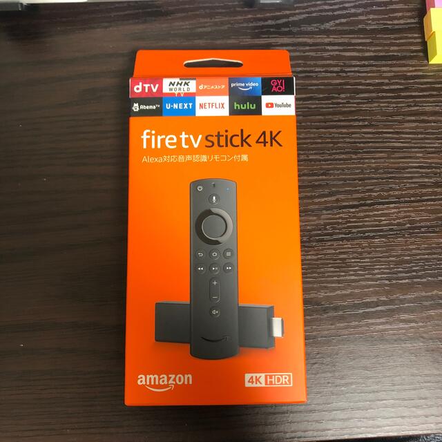 Fire TV Stick 4K Alexa対応音声認識リモコン付 スマホ/家電/カメラのテレビ/映像機器(その他)の商品写真