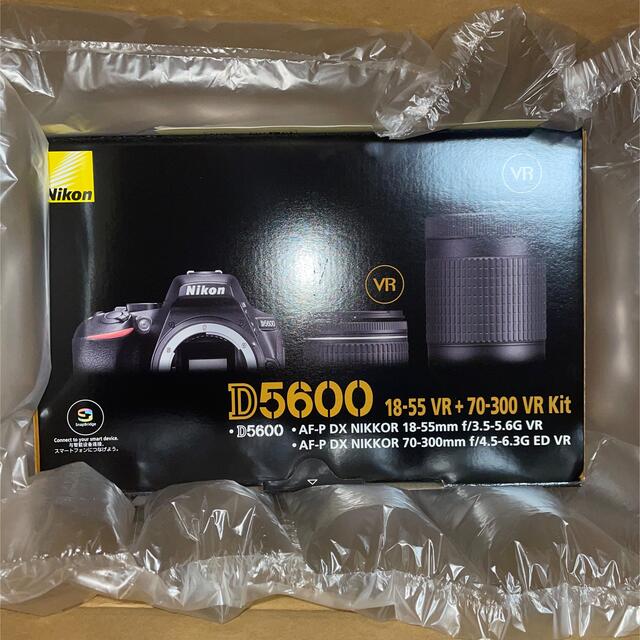 ≪新品・送料無料≫ニコン D5600-W70300KIT ダブルズームキット