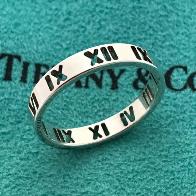 Tiffany & Co.(ティファニー)のTiffany アトラス ピアスド ヒンジド リング15号 レディースのアクセサリー(リング(指輪))の商品写真