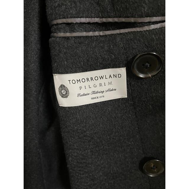 TOMORROWLAND(トゥモローランド)のトゥモローランド  アルスターコート　ベビーキャメル メンズのジャケット/アウター(チェスターコート)の商品写真