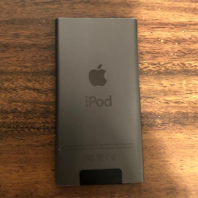 iPod(アイポッド)のipod nano 第7世代　16GB スペースグレイ スマホ/家電/カメラのオーディオ機器(ポータブルプレーヤー)の商品写真