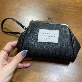 シマムラ(しまむら)のしまむら♡MUMUさんコラボがま口ポーチ👛(ポーチ)