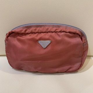 プラダ(PRADA)のプラダ　ポーチ　くすみピンク(ポーチ)