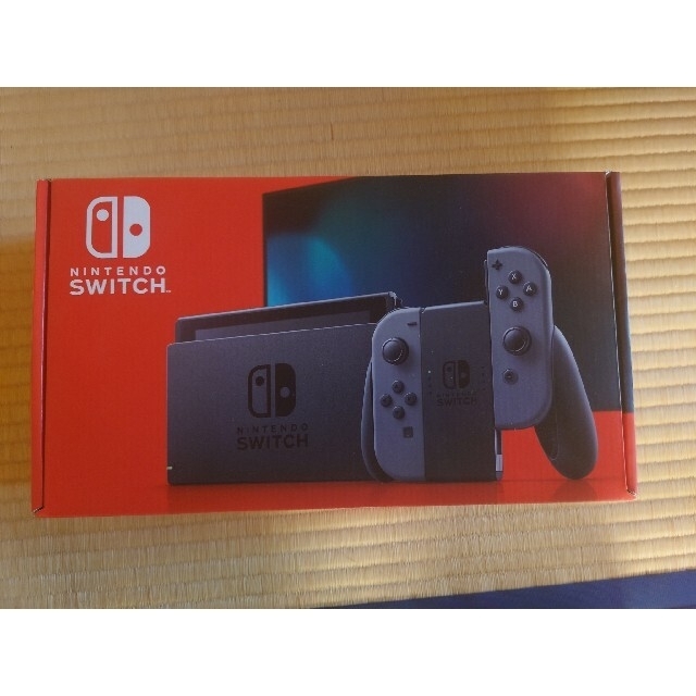 任天堂スイッチ　Nintendo Switch グレー　本体　包装紙付き