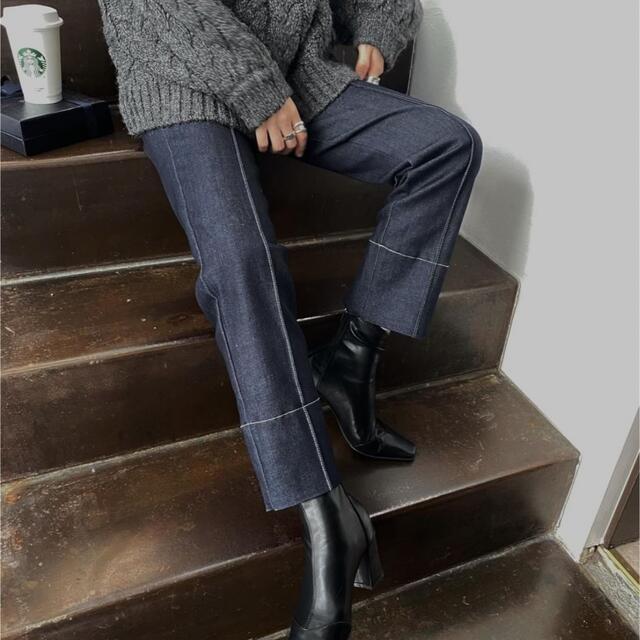 ぱんだ様専用willfully denim center stitch PT