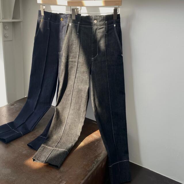 ぱんだ様専用willfully denim center stitch PT