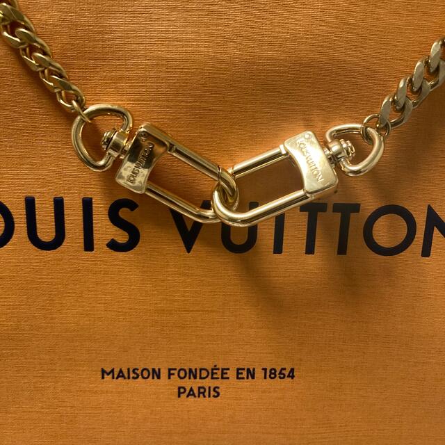 LOUIS VUITTON(ルイヴィトン)のルイヴィトン　ダブルフック　ネックレスチェーンと附属品付き美品 メンズのアクセサリー(ネックレス)の商品写真