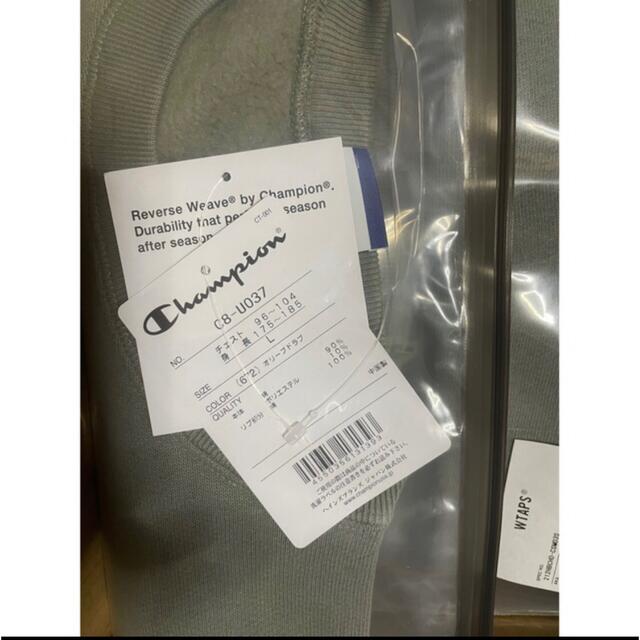 WTAPS x Champion スウェット オリーブ L WTAPS x Champion スウェット オリーブ L